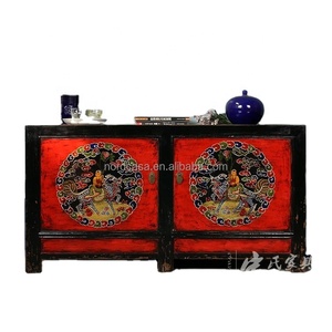 Muebles antiguos chinos pintura <span class=keywords><strong>mueble</strong></span> <span class=keywords><strong>aparador</strong></span> antiguo - Product Image 1