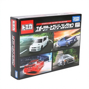 Collection d'histoires de voitures de sport Tomica, lot de quatre modèles réduits en alliage de zinc à l'échelle 1:32, jouets pour garçons et filles, cadeau pour enfants - Product Image 2