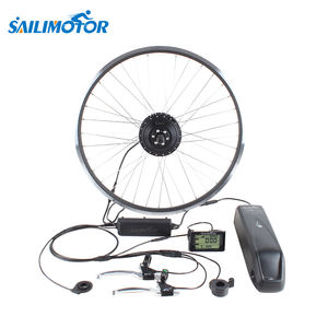 <span class=keywords><strong>Moteur</strong></span> Saili <span class=keywords><strong>250W</strong></span> 350W 500W Kits de conversion de vélo E 36V 48V <span class=keywords><strong>Moteur</strong></span> de moyeu à engrenages sans brosse Kits de conversion de vélo électrique - Product Image 1
