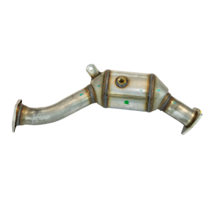Konverter Katalitik OEM Berkualitas Tinggi 7L8254301QX Kiri Depan Bensin untuk Audi Q7 3.0T Pengiriman Cepat - Product Image 1