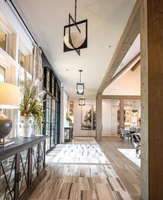 Lámpara Colgante de Diseño XINZHONG, Estilo Nube de Alabastro, Textura Resistente, Pequeña y Ancha, para Proyectos Hoteleros