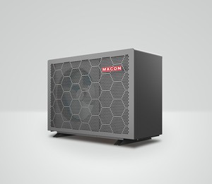 Macon New Metal 14KW Full DC Inverter <span class=keywords><strong>Spa</strong></span> Heater Wifi R32 air to Water Pool Heater Chauffe-piscine extérieur - Product Image 2
