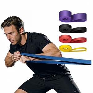 2026 Silicone Fitness <b>Workout</b> Training Resistance <b>Bands</b> Home Yoga Sport Stretching Pilates Gym Equipment Pull-Ups Pilates Gym - Product Image 2