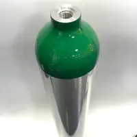 Cilindro de alumínio para tanque de co2, cilindro para gás oxigênio