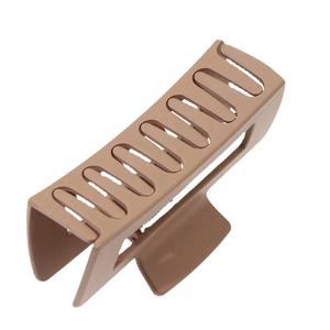 عسل من الراتينج غير اللامع لون خالص مستطيلي مقطع بلاستيكي للشعر السميك للنساء - Product Image 4