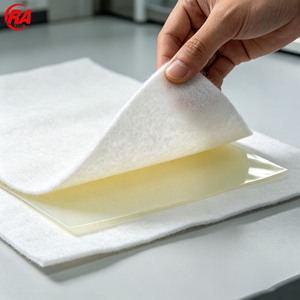 Géomembrane composite sur mesure en <span class=keywords><strong>géotextile</strong></span>, un tissu et un <span class=keywords><strong>film</strong></span>, <span class=keywords><strong>pour</strong></span> bassin aquacole - Product Image 5