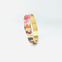 Joyería Golden Star, Pulsera de Acero Inoxidable Personalizable en Diferentes Estilos para Mujer