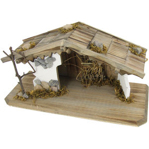 ฉากกำเนิดพระเยซู ZICOM สำหรับตุ๊กตาคริสต์มาสขนาด 5-9 ซม. ของเล่น 29.5x9.5x15 ซม. ผลิตในเยอรมนี (รุ่น 9069-S061) - Product Image 1