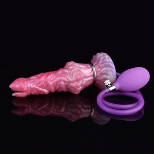 Monster Thick Fantasy Ovipositor <b>Dildo</b> Big Anal <b>Dildo</b> with Inflatable Pump Knotted Animal <b>Dildo</b> Adult Toys for Women Men - Product Image 5