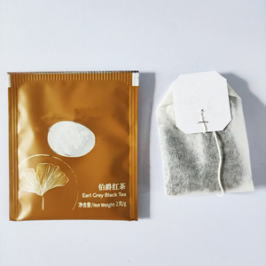 บรรจุภัณฑ์ชาหมักชาแบบสองช่อง Earl Grey บรรจุชาหมักออร์แกนิคสำหรับอาหารเช้าแบบอังกฤษบรรจุ2กรัม * 100ถุง - Product Image 4