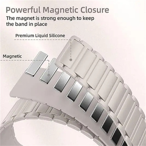 Bracelets de montre connectée pour <span class=keywords><strong>Huawei</strong></span> <span class=keywords><strong>Band</strong></span> 11 Pro, accessoires de remplacement en silicone, bracelet de sport Correa - Product Image 2