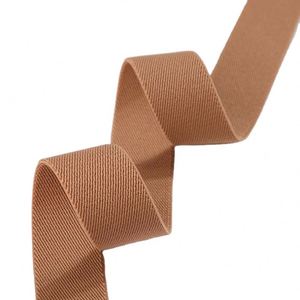 Heavy Duty Custom Branded Black Elastic Bands Pure Polyester Printed logo Nylon High Tenacity Strap - Product Image 1