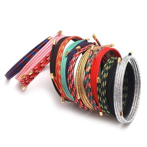 Cuentas de oro duro <span class=keywords><strong>3D</strong></span> <span class=keywords><strong>3D</strong></span> cordón magnético pulsera collar usable suerte moda cadena joyería con perla piedra principal - Product Image 5