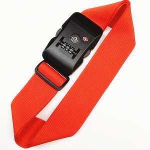 Sangle de bagage personnalisable avec cadenas TSA à combinaison et impression par transfert thermique - Product Image 2