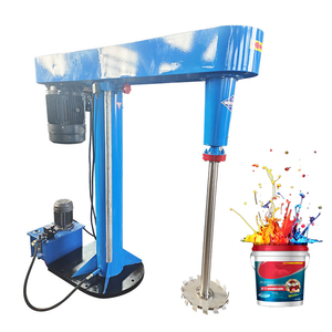 Mezclador Hidráulico Eléctrico de Alta Velocidad para Dispersión de Alta Cizalladura y Conversión de Pintura Látex con Control de Frecuencia - Product Image 1