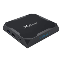 TV Box Android 9 OS de Alta Calidad X96 Max+ 4K Ultra HD H.265 Smart TV Box 4G 32G/4G 64G Doble Wifi BT X96 Max Plus Android Ott Box