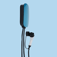 Nuevo Cargador de Pared para Vehículos Eléctricos de 7KW 32A CA, Cable de Carga para Coche Eléctrico, Tipo 1, Estación de Carga EV