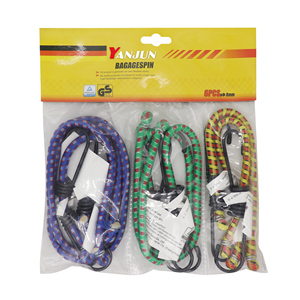 Đầy Màu sắc đàn hồi <span class=keywords><strong>Bungee</strong></span> dây đeo Heavy-Duty xe gắn máy Tie-xuống dây thừng cho hành lý hàng hóa hành lý đảm bảo với móc kim loại - Product Image 3