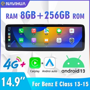 NaviHua 14.9 Inch New Design Multimedia Android Car Radio for Mercedes Benz E Class W212 2013 <b>Auto</b> Carplay Navigation Headunit - Product Image 2