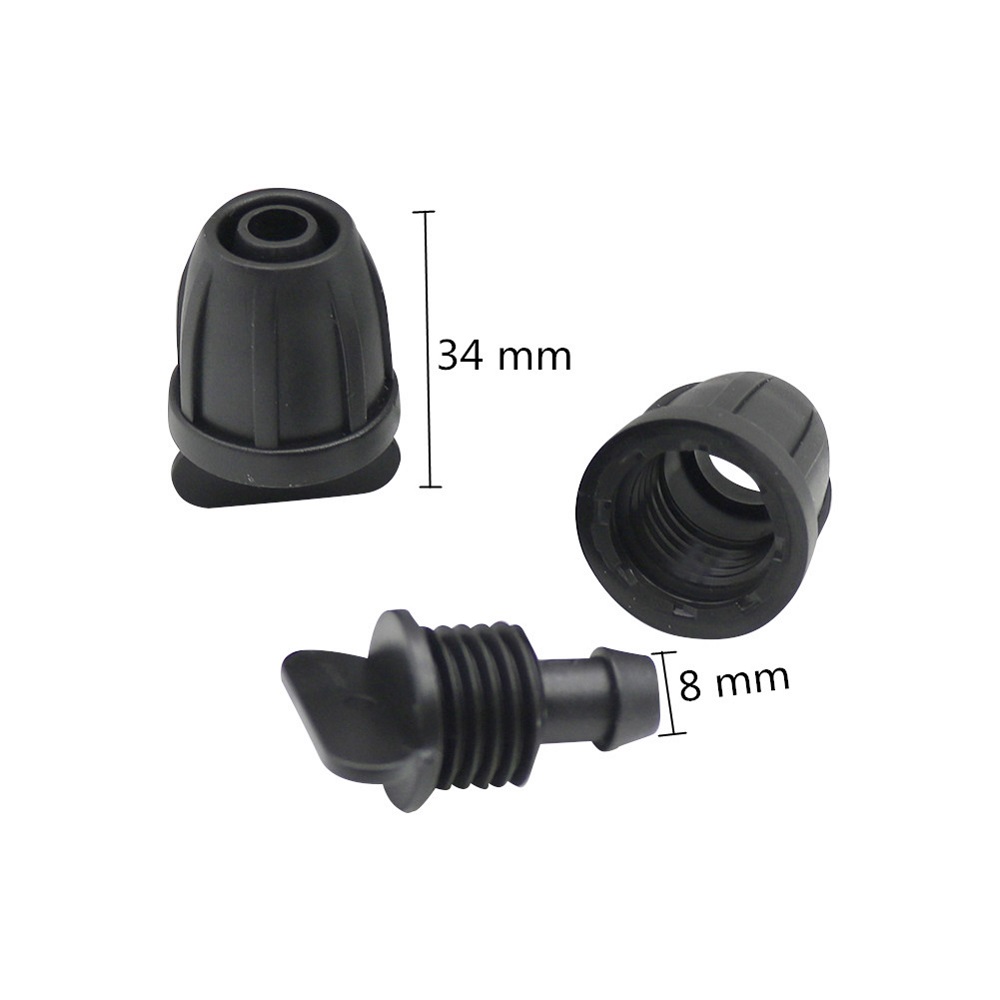 Noir - Bouchon d'extrémité