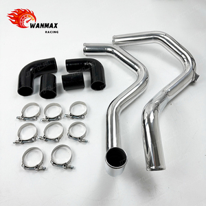 Kit de tuyauterie intermédiaire Turbo pour Seat Sport Ibiza, VW Polo et Skoda <span class=keywords><strong>Fabia</strong></span> avec flexibles en silicone, colliers de serrage et kit de tuyauterie rigide - Product Image 2