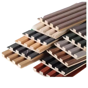 Tấm ốp tường WPC thiết kế hình học hiện đại màu gỗ vàng, trang trí, cách âm, chống cháy, chống thấm, 3D - Product Image 3