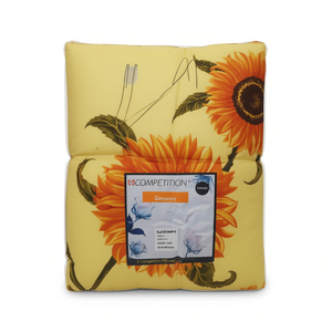 Ensemble de couette King Size Competition Sunflowers, 3 pièces, literie pour la maison toutes saisons - Product Image 1