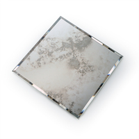 Carreaux de dosseret en verre miroir antique doré 4mm 5mm en forme de bande pour la cuisine