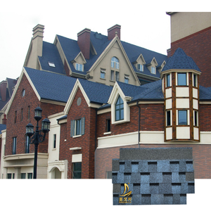 Hojas de Casa económicas para materiales de construcción Construcción Fuerte resistencia al viento Gris Azul Blanco Color Asfalto Tejas para techos - Product Image 3