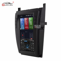 Gerllish Android Tablet Tesla Style Car GPS Navigation pour Bentley Continental Flying Spur Speeding Super Sport 2012-2019 DSP
