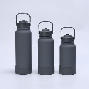 Bouteille d'eau sport isotherme en acier inoxydable sans BPA, 1200 ml (40 oz), avec poignée, pour camping, cadeau, grande capacité, logo personnalisé - Product Image 6