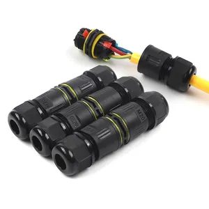 M20 IP68 Quick Terminal Adapter Wire Connectors Electrical Cable Outdoor waterproof Cable Connector 5-12mm 2 3 Pin With Lever