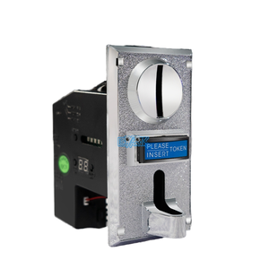 ตัวรับเหรียญหลายชนิด ตัวรับเหรียญอิเล็กทรอนิกส์แบบม้วนลง กลไกการเลือกเหรียญ เครื่องจำหน่ายสินค้าอัตโนมัติ เกมอาร์เคด แลกตั๋ว - Product Image 1