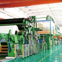 Mesin Pembuat Sedotan Kertas Stainless Steel 3600 mm Mesin Pembuat Kertas Budaya Tulis A4