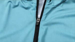 Maillot de cyclisme unisexe Zede personnalisé en spandex et nylon à manches courtes, respirant, coupe-vent, à séchage rapide et anti-transpiration - Product Image 4