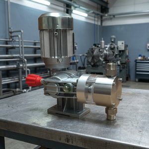 Pompa Dosatrice a Pistone CHT NEO 96 l/h, Testa in Acciaio Inox AISI 316, 10 bar, 50/60Hz, Italia - Product Image 2