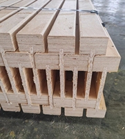 Viga de Madera I Joist LVL con Brida y Panel OSB para Construcción