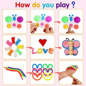 Mini Pocket LED Light Magnetic <strong>Fidget</strong> Spinner Anxiety Relief Crochet EDC Toy 100pcs <strong>Metallic</strong> <strong>Fidget</strong> Spinner Novelty Gag Toys - Product Image 6