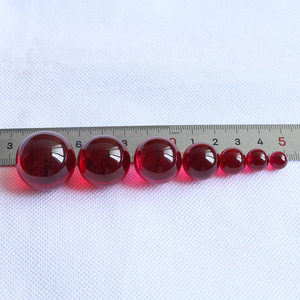 Nhà Máy Giá bán lỏng đá quý 20 mm 22 mm 30 mm Kích thước lớn <span class=keywords><strong>Ruby</strong></span> Spheres cho trang trí và quà tặng - Product Image 1