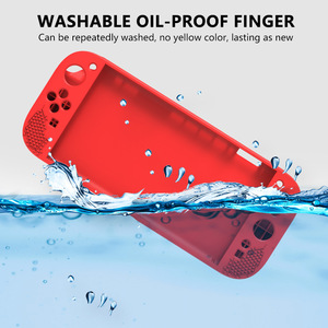 Silicone <strong>Case</strong> Anti-Scratch <strong>Grip</strong> Cover Skin Protective Sleeve with Joystick Caps for Nintendo <strong>Switch</strong> 2 <strong>Case</strong> - Product Image 4