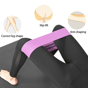 Biểu tượng tùy chỉnh in vải kháng ban nhạc cho làm việc ra 3 vải hip chiến lợi phẩm ban nhạc thiết lập tập thể dục vải kháng ban nhạc - Product Image 4