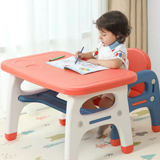 Bàn học nhựa trẻ em VSUCH tùy chỉnh OEM, mẫu miễn phí, bộ bàn ghế học tập cho trẻ em - Product Image 2