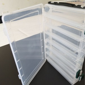 Boîte de rangement pour matériel de pêche double face, en PP, étanche, portable, pour usage en lac, pour l'organisation des leurres et des appâts - Product Image 2