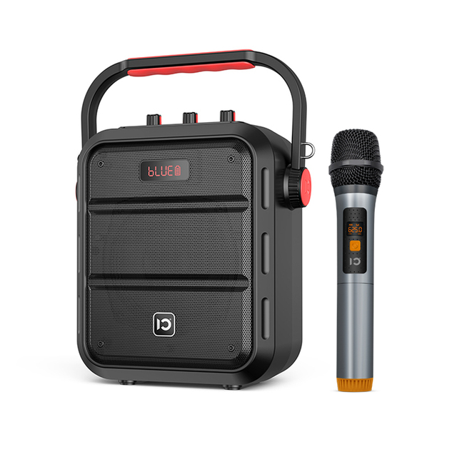 SHIDU H1 Plus 30W Portable Karaoke Speaker Bluetooth Speaker Support Loop Function With Wireless Microphone