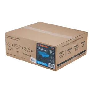 Truper 5.5 Ft3 a prova di foratura carriola con telaio tubolare in metallo 4.00 8 ruote pneumatiche in acciaio per uso industriale da costruzione - Product Image 2