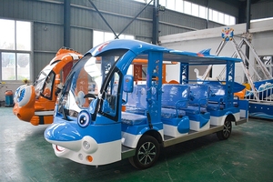 Giostre <span class=keywords><strong>sightseeing</strong></span> <span class=keywords><strong>bus</strong></span> auto, auto elettrica per il parco e Scenic spot - Product Image 4