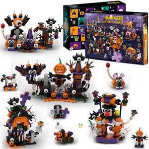 Juguete Educativo de Halloween y Navidad, Mansión Encantada, Caja Misteriosa de Plástico, Juego de Bloques de Construcción para Niños, Escala 1:36, Regalo de Halloween - Product Image 3