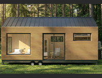 Maison préfabriquée de luxe, abri de jardin, maisons préfabriquées modernes