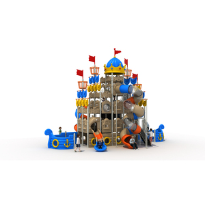 Aire de jeux pour enfants en forme de bateau pirate, aire de jeux extérieure, équipement pour enfants commercial, vente directe d'usine - Product Image 2