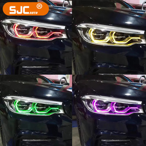 Moduli LED RGB DRL SJC per Fari BMW F30 F35 G20 G28 G30 G38 M3 M4 F80 F82 F32 G22 G82, Moduli RGB Giallo Rosso Verde Blu - Product Image 5
